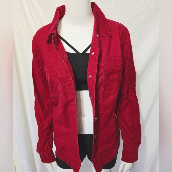 Chicos Design Corduroy Jacket - Picture 4 of 5